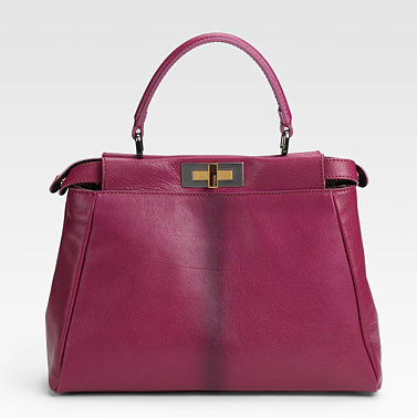 8P3052 fendi regolare Peekaboo Satchel